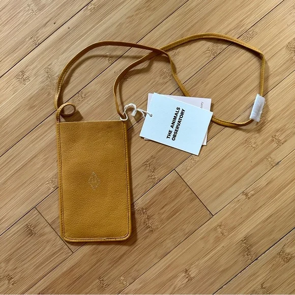 NWT The Animal Observatory leather sling bag 🐪